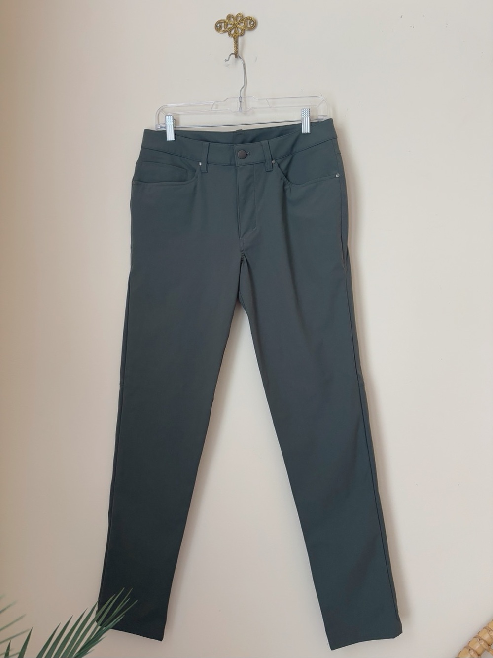 Lululemon ABC Classic-Fit 5 Pocket Pants Dark Forest Men's 31